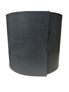 Gietrand zwart - 3 mm