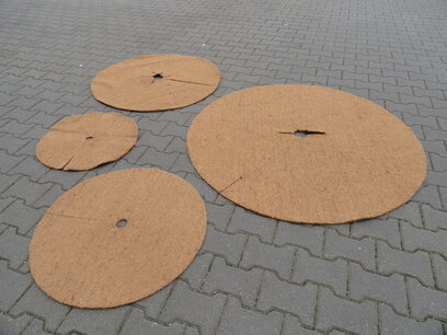 Kokosmat Ø 80 cm (bundel 10 st) Kokosmat Ø 80 cm (bundel 10 st)