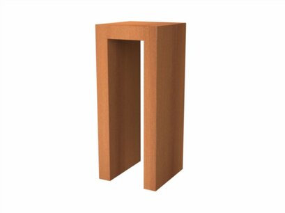 U-Sokkels Corten Staal Carya